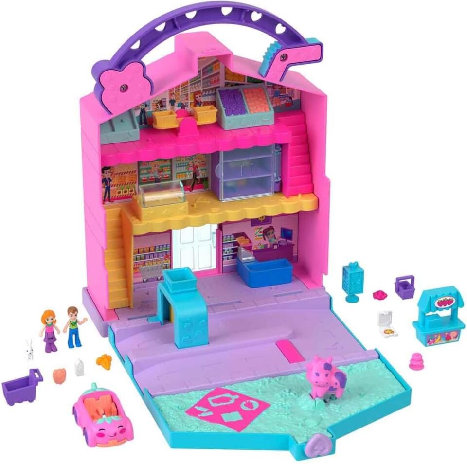 Polly Pocket Eğlenceli Market Oyun Seti