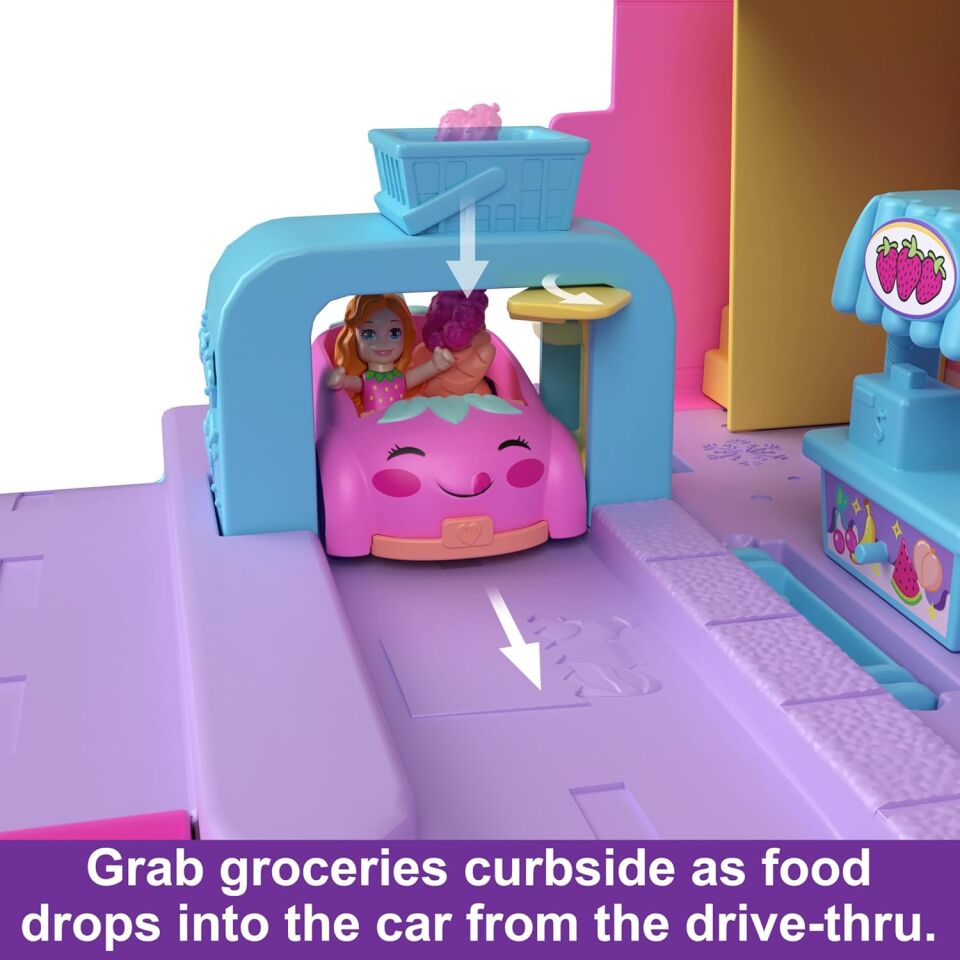Polly Pocket Eğlenceli Market Oyun Seti