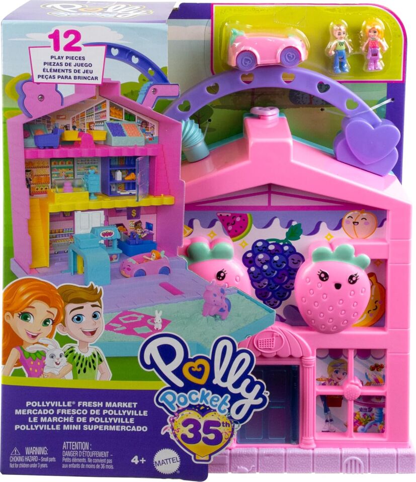Polly Pocket Eğlenceli Market Oyun Seti