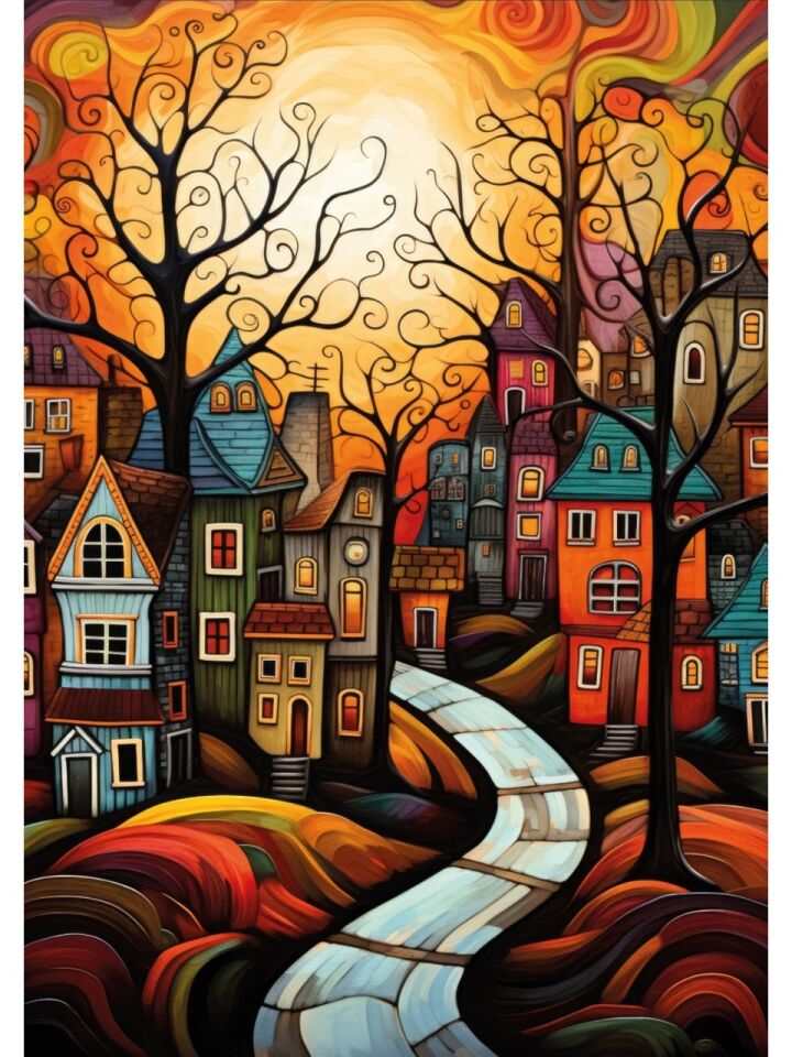 Ks Games Puzzle 500 Houses