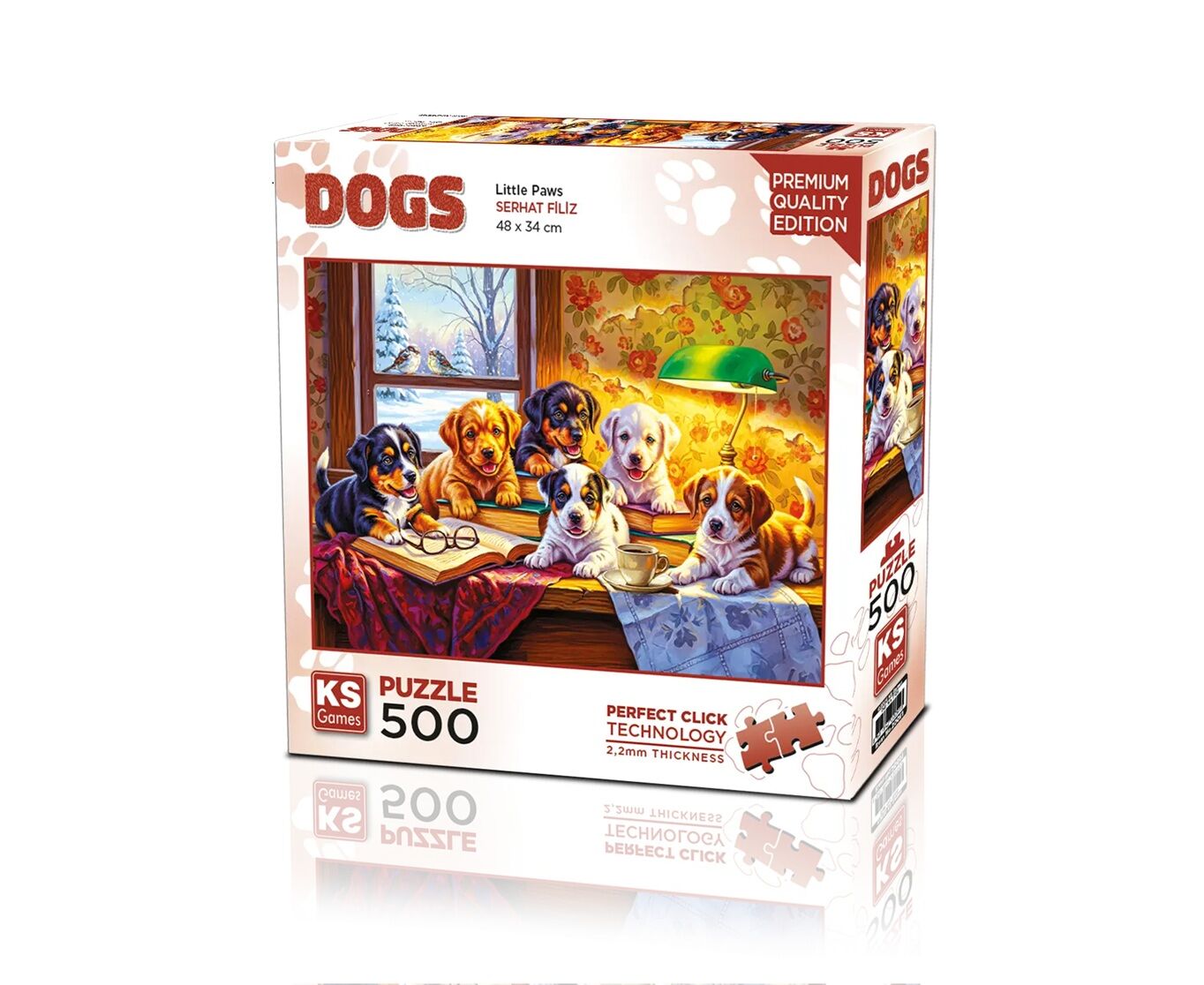Ks Games Puzzle 500 Little Paws