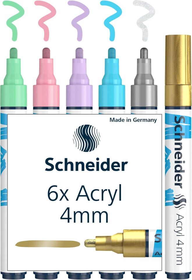Schneider 320 Akrilik Marker 4 Mm Set 2