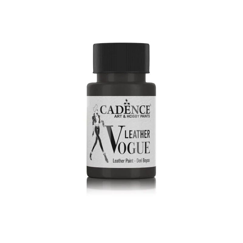 Cadence Leather Vogue Deri Boyası Lv-12 Siyah 50 Ml