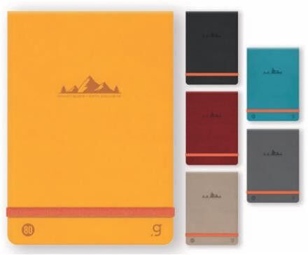 Gıpta Mount Bloknot İp Dikişli Sert Kapak Defter A5 120 Yaprak Kareli