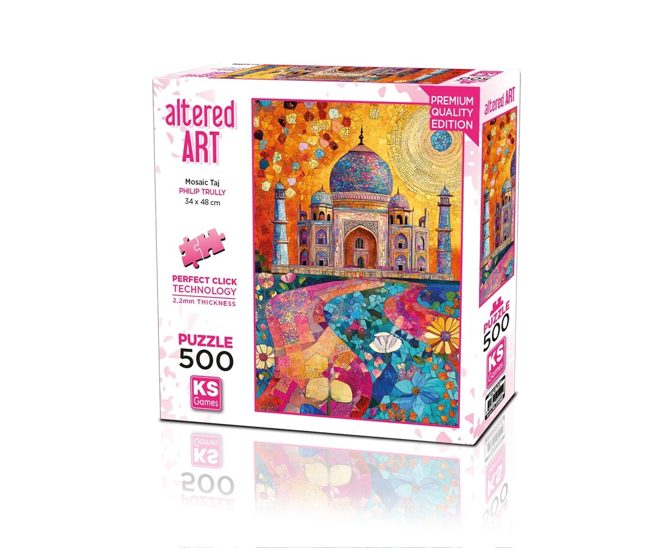 Ks Games Puzzle 500 Mosaic Taj