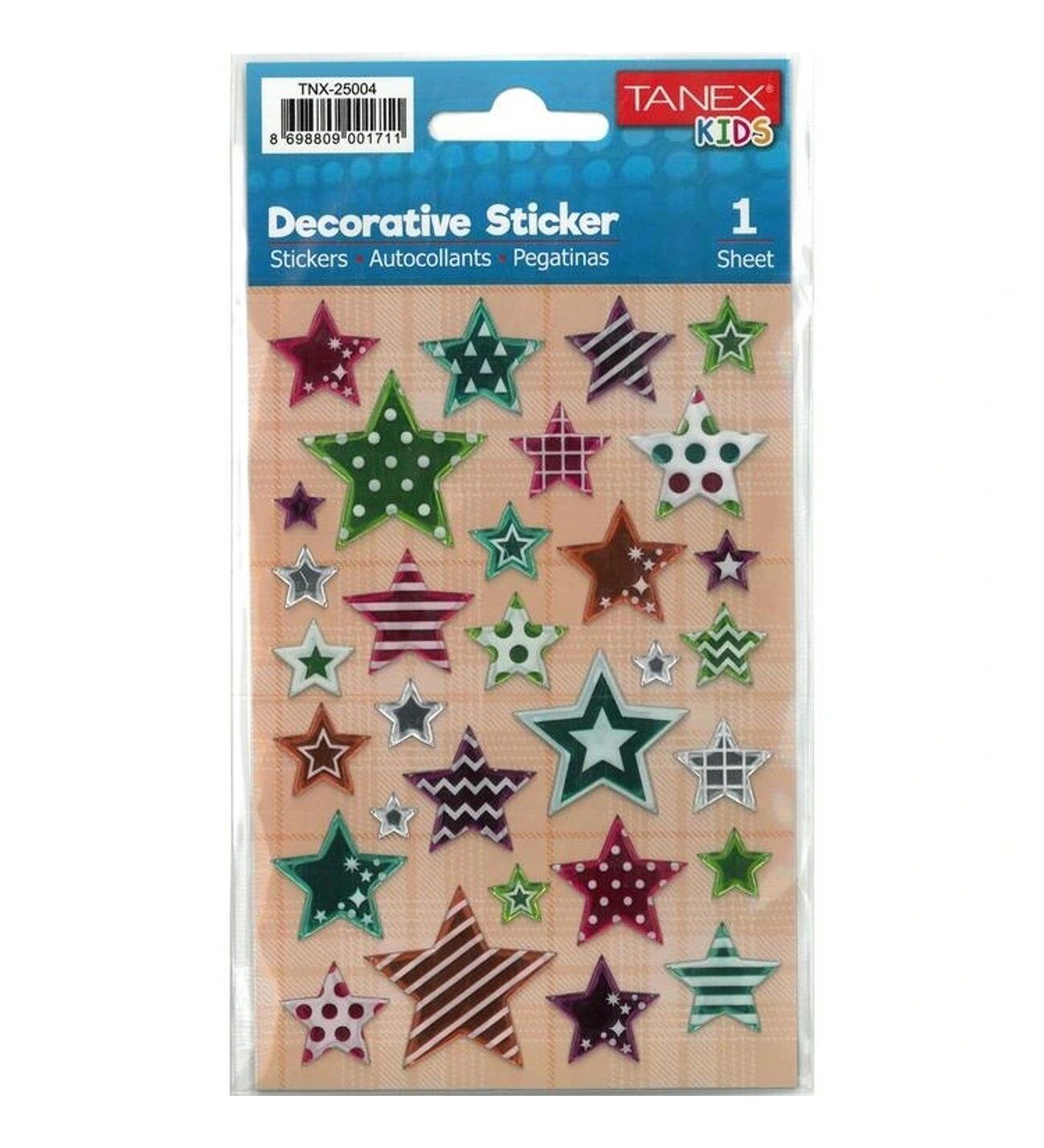 Tanex Tnx-25004 Yıldız Serisi Etiket