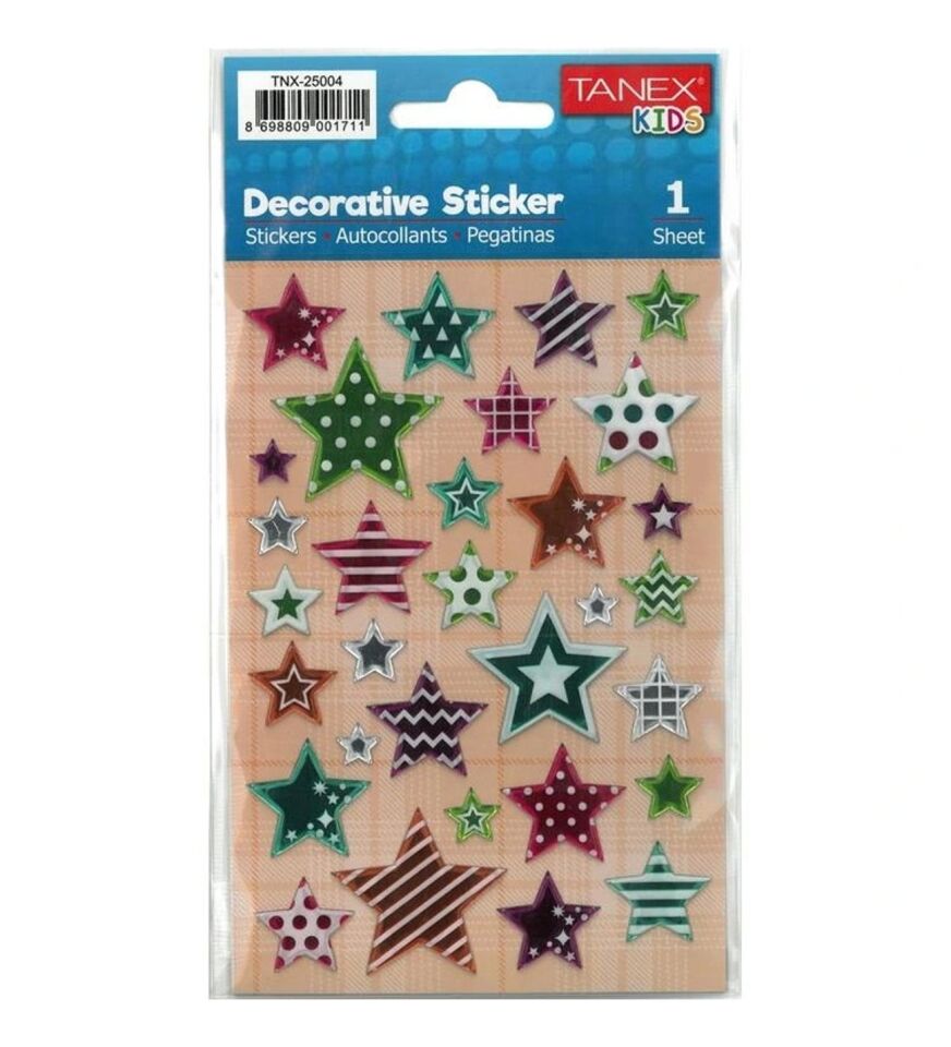 Tanex Tnx-25004 Yıldız Serisi Etiket