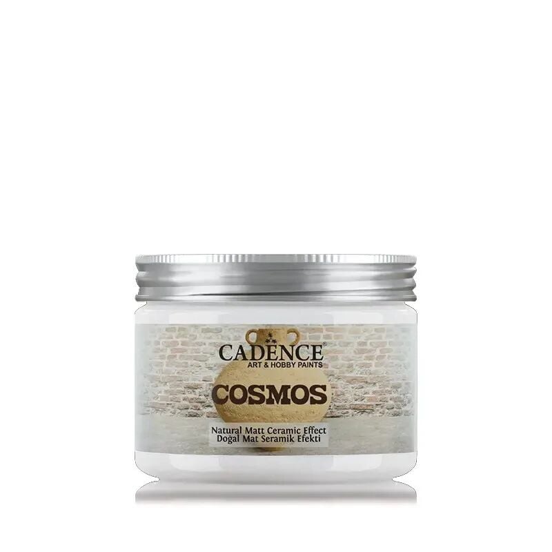 Cadence Cosmos Doğal Mat Seramik Efekt Cs-01 Beyaz 150 Ml