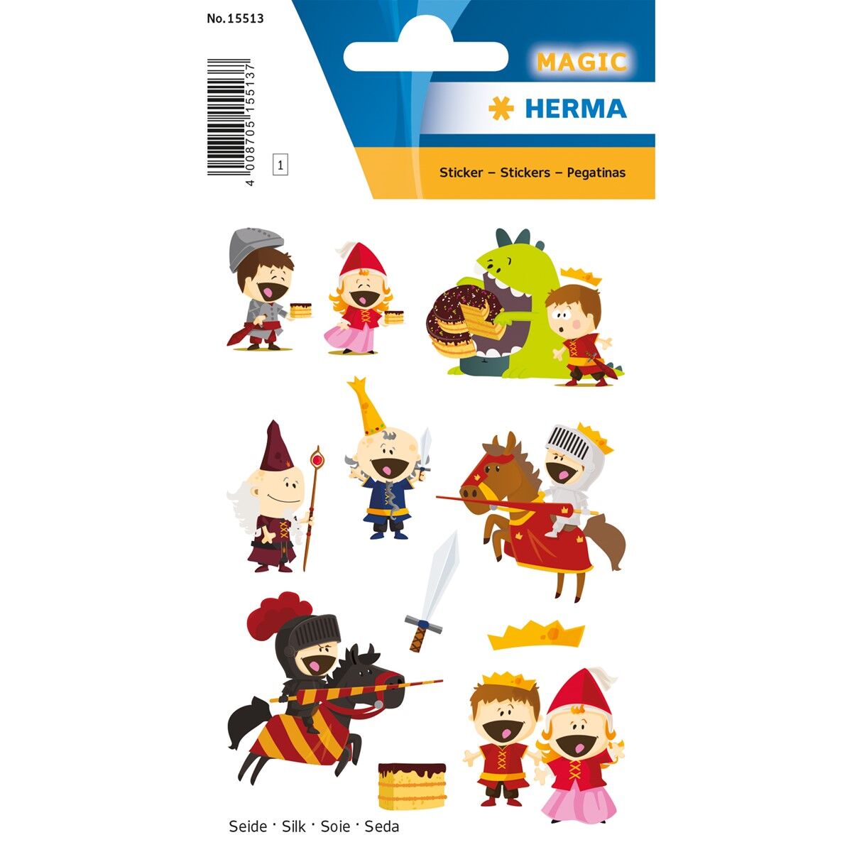 Herma Magic Etiket Küçük Şovalyeler