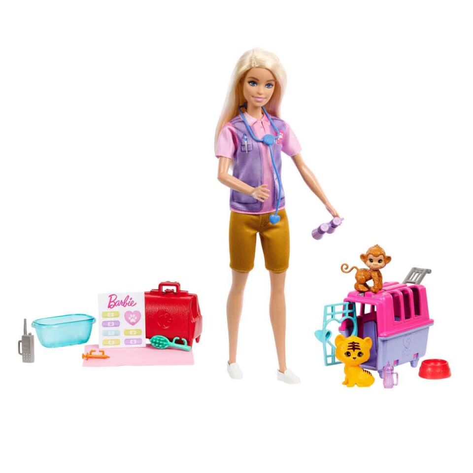 Barbie Veteriner Mini Oyun Seti