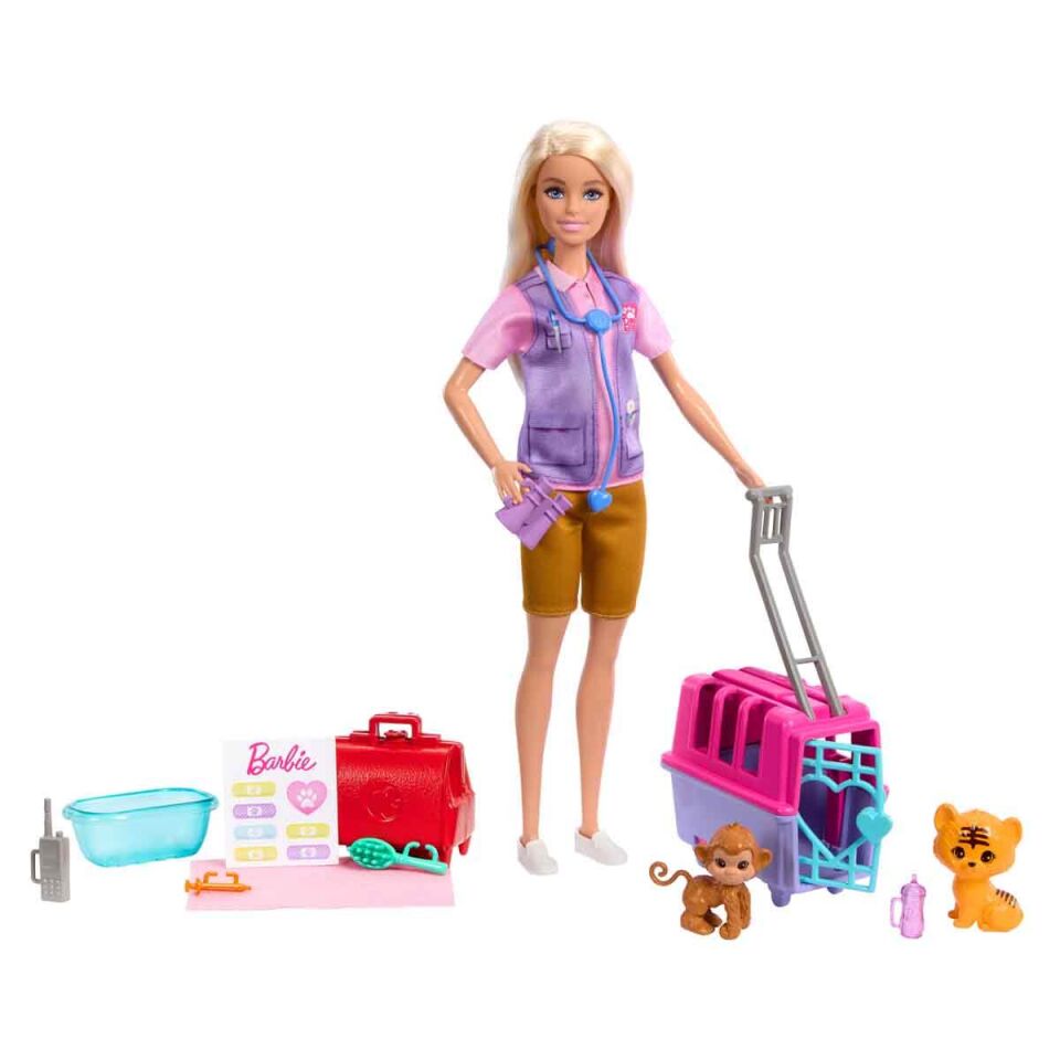 Barbie Veteriner Mini Oyun Seti