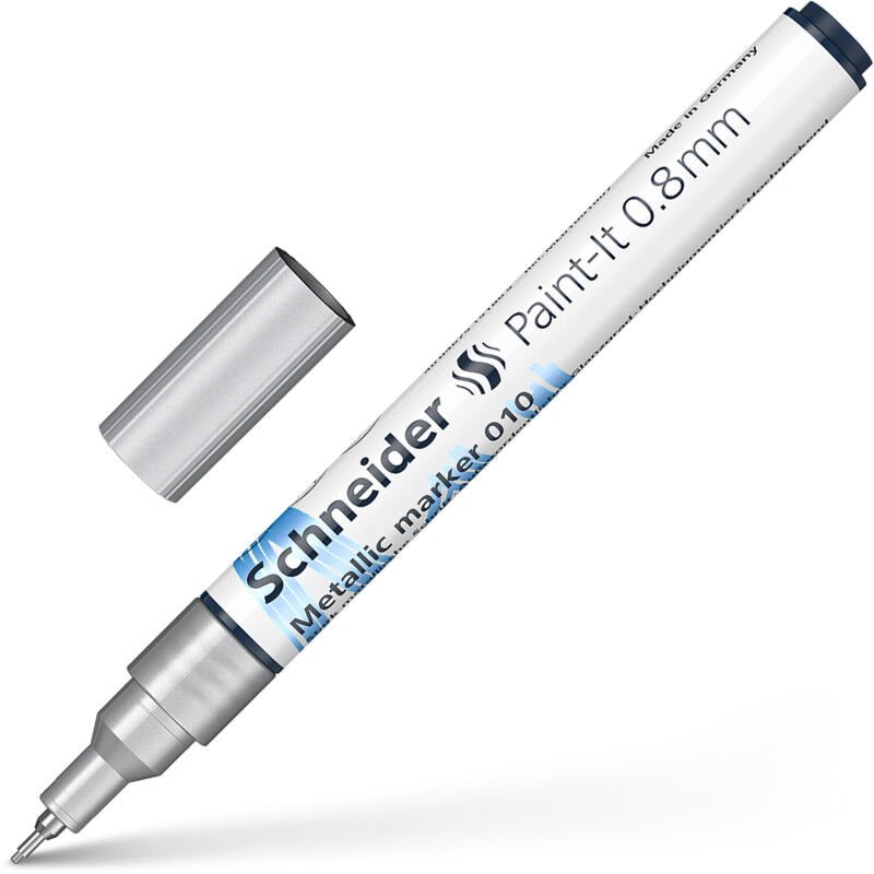 Schneider Metalik Marker 010 0.8 Mm Gümüş