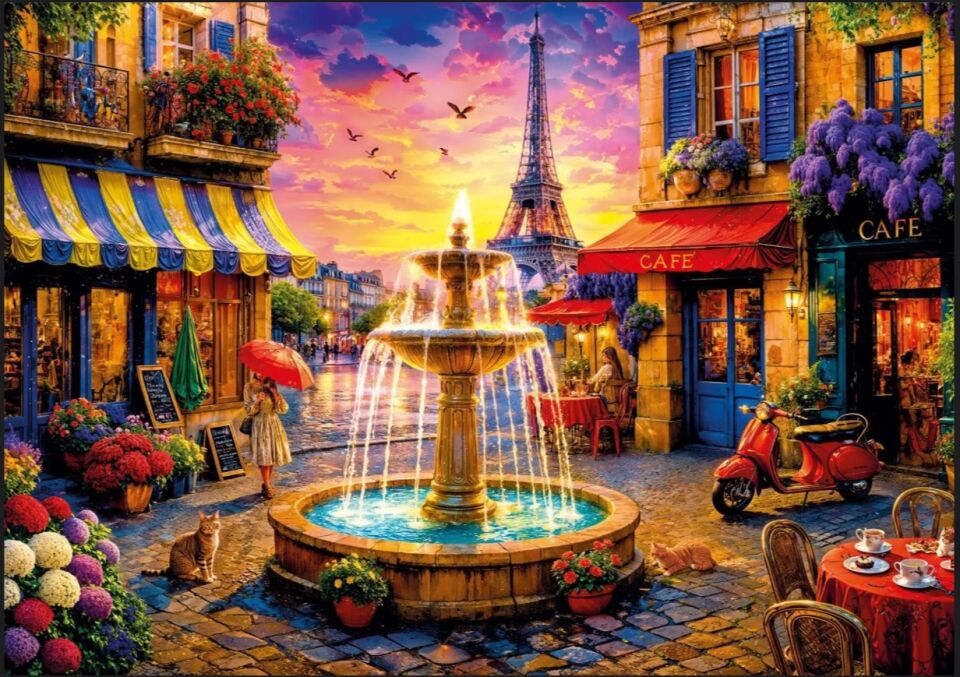 Ks Games Puzzle 500 Paris Square
