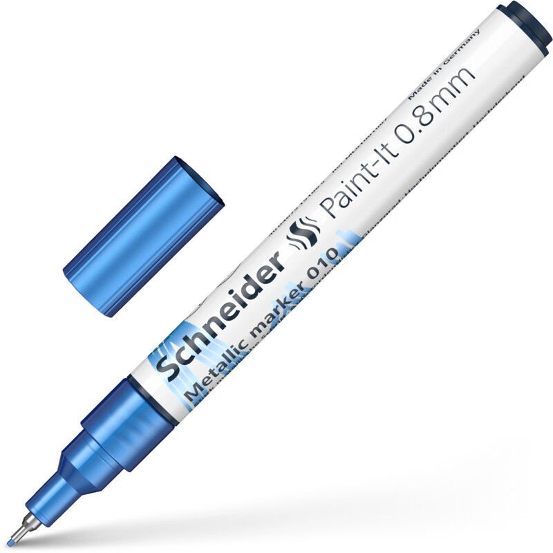 Schneider Metalik Marker 010 0.8 Mm Mavi
