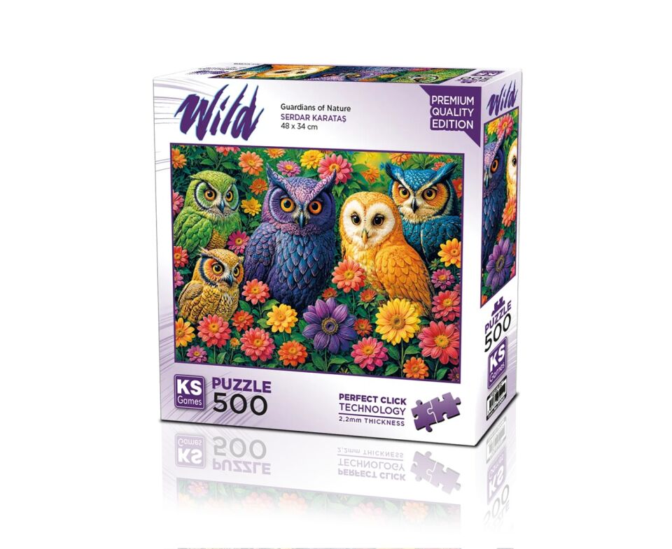 Ks Games Puzzle 500 Guardians Of Nature
