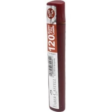 Faber-Castell Grip Min Soft 0.5 2B 60mm 120 Li Bordo