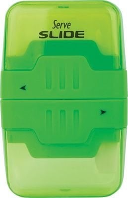 Serve Slıde Silgili Kalemtraş Yeşil Tekli