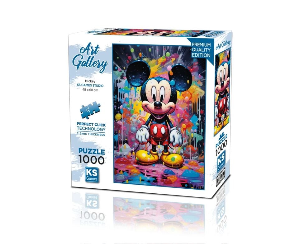 Ks Games Puzzle 1000 Mickey