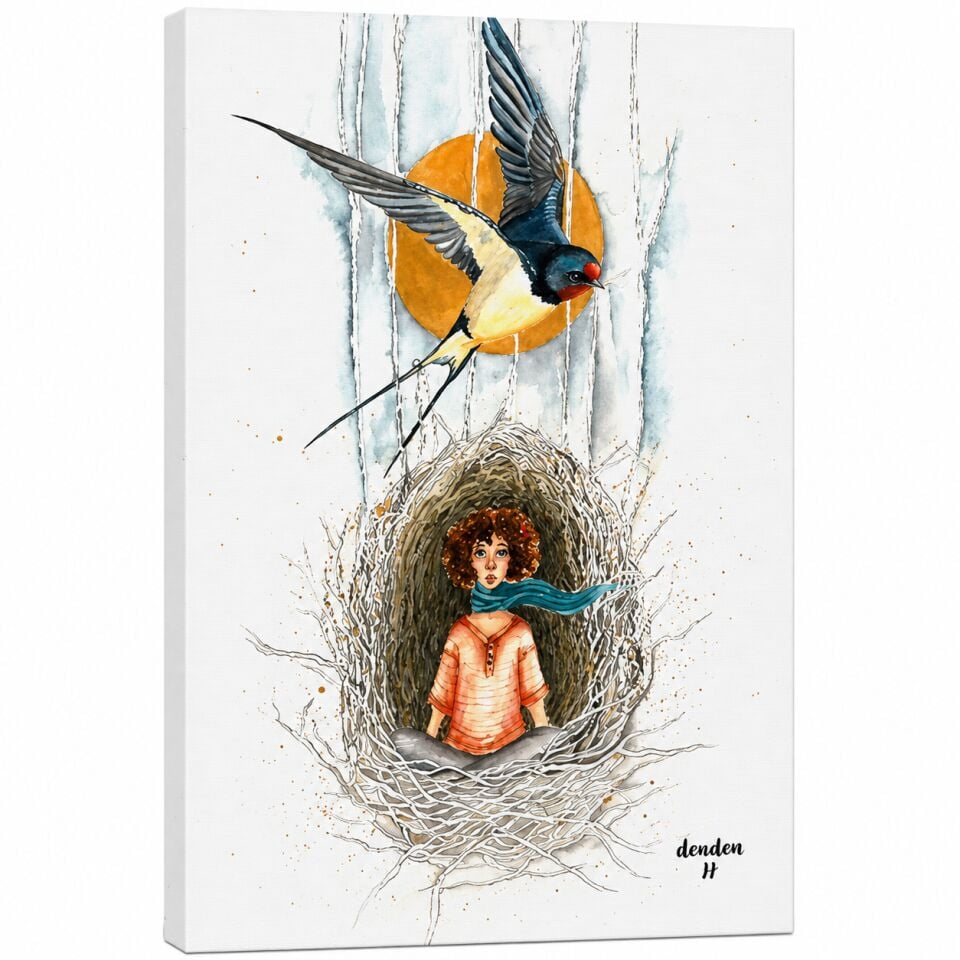 Denden Damia 12x16 Çizgisiz Not Defteri