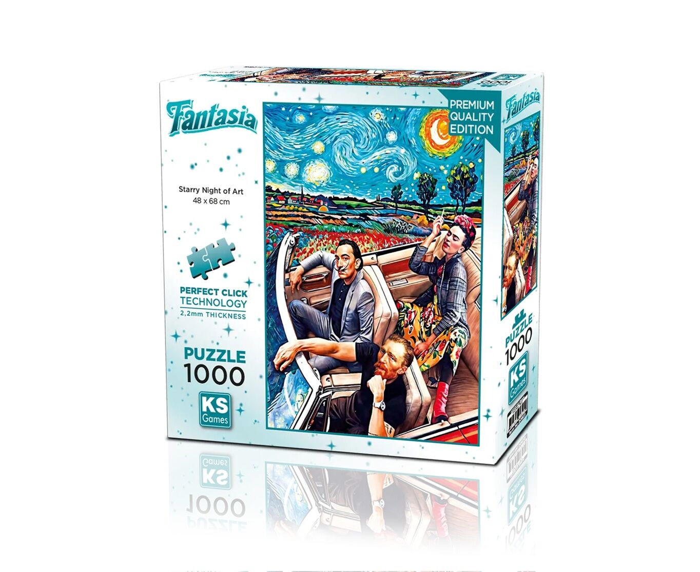 Ks Games Puzzle 1000 Starry Night Of Art