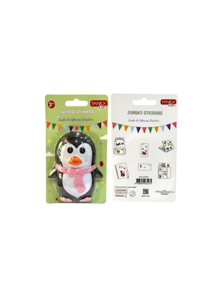 Tanex Tnx-27028 Jumbo Şaşkın Penguen Çıkartma