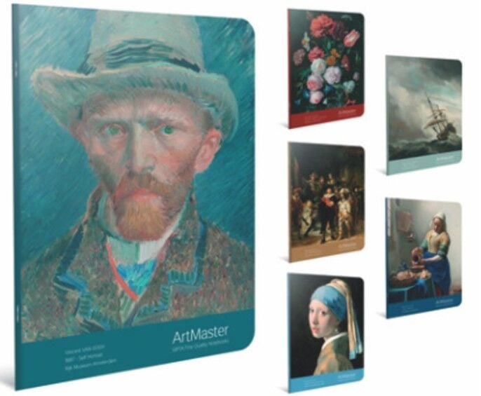 Gıpta Art Master Tel Dikişli Karton Kapak Defter 17X24 60 Yaprak Çizgili