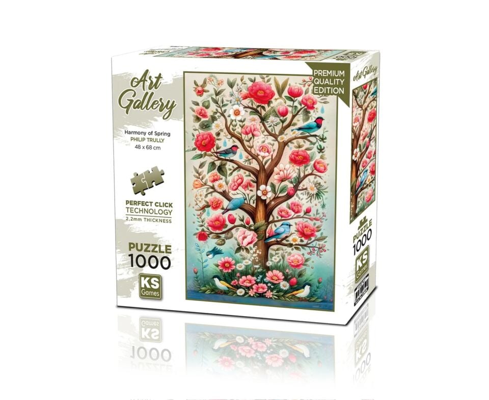 Ks Games Puzzle 1000 Harmony Of Spring