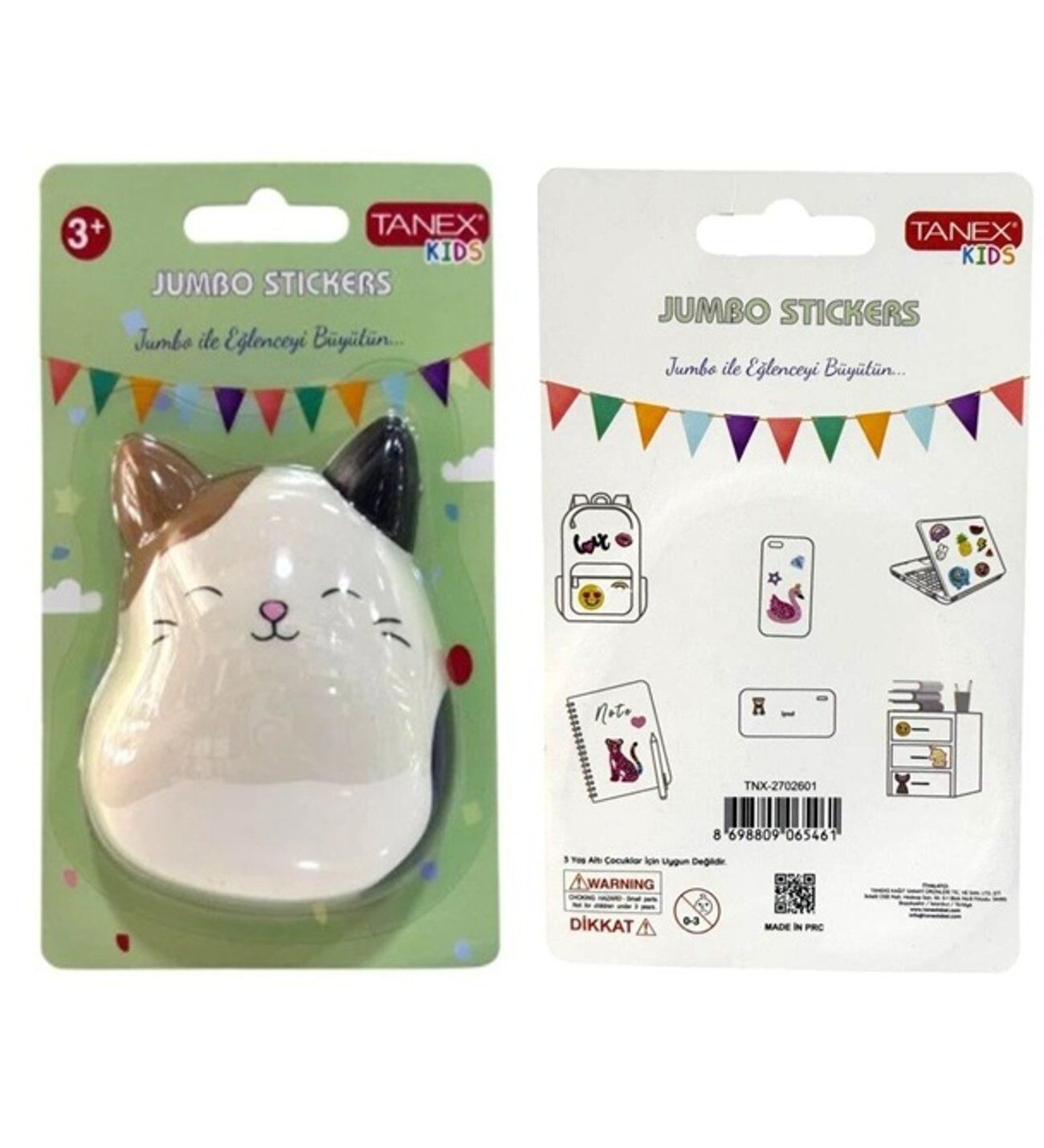 Tanex Tnx-27029 Jumbo Uykucu Kedi Çıkartma