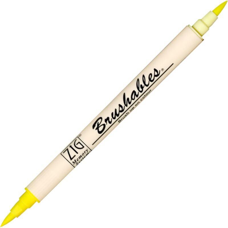 Zig Brushables Ms-7700 050 Pure Yellow