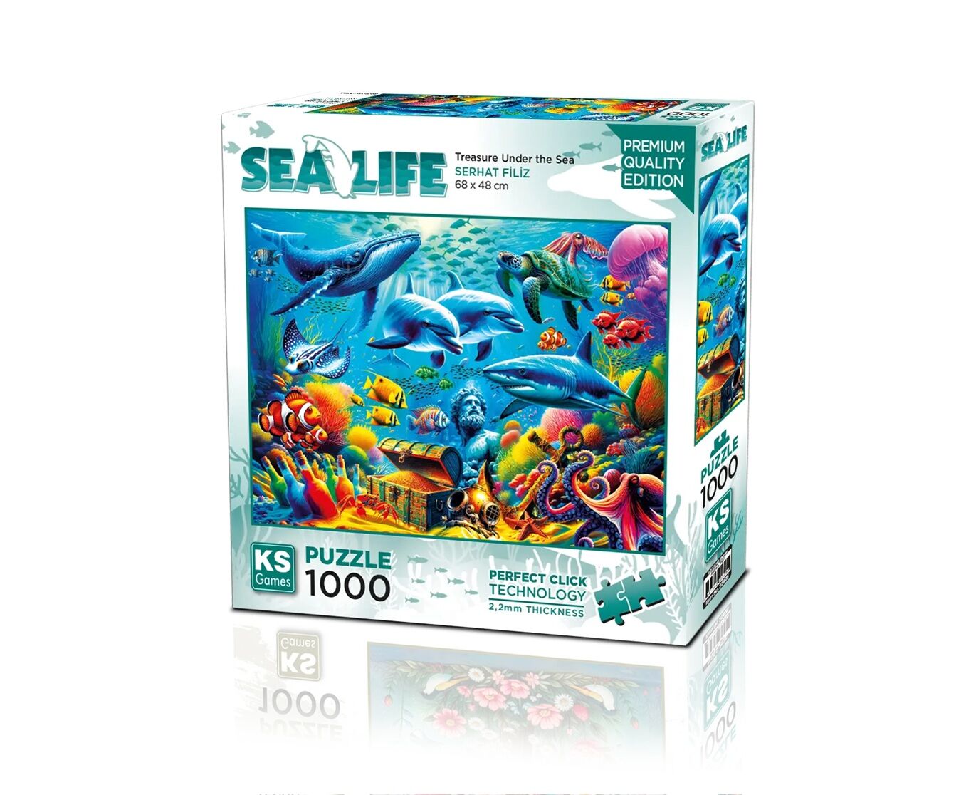 Ks Games Puzzle 1000 Treasure Under The Sea