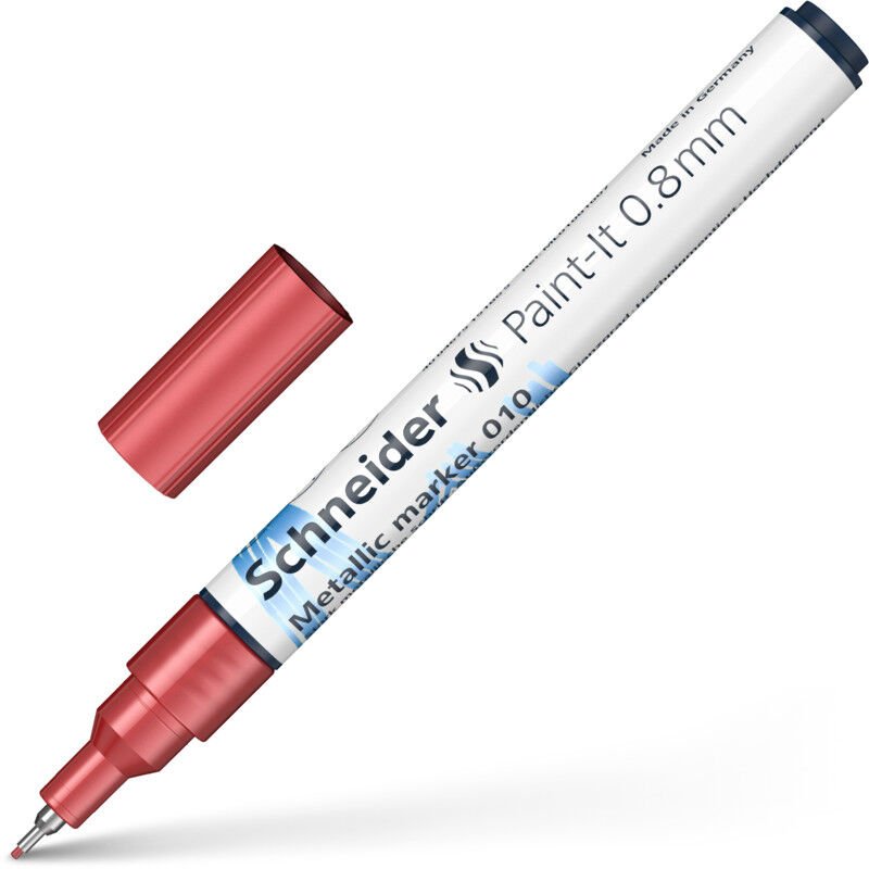 Schneider Metalik Marker 010 0.8 Mm Kırmızı