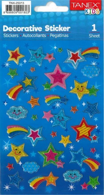 Tanex Tnx-25013 Kuyruklu Yıldız Serisi Etiketi