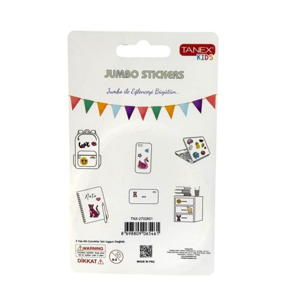 Tanex Tnx-27030 Jumbo Üzgün Ayı Çıkartma