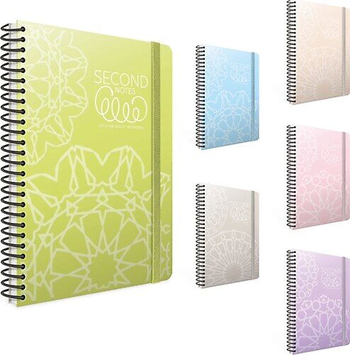 Gıpta Second Spiralli Pp Kapak Defter A4 80 Yp Kareli