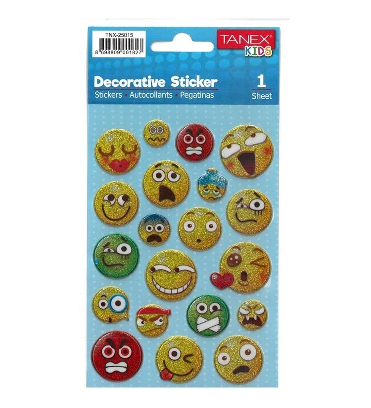 Tanex Tnx-25015 Emoji Serisi Etiket