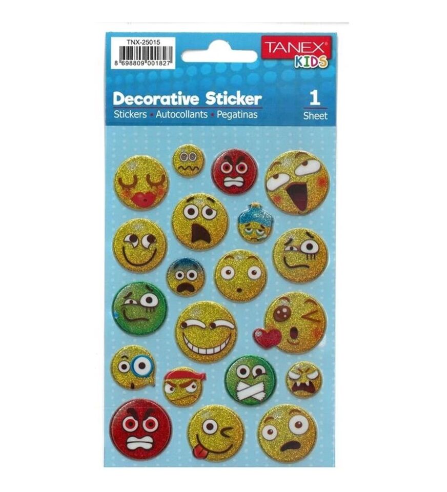 Tanex Tnx-25015 Emoji Serisi Etiket