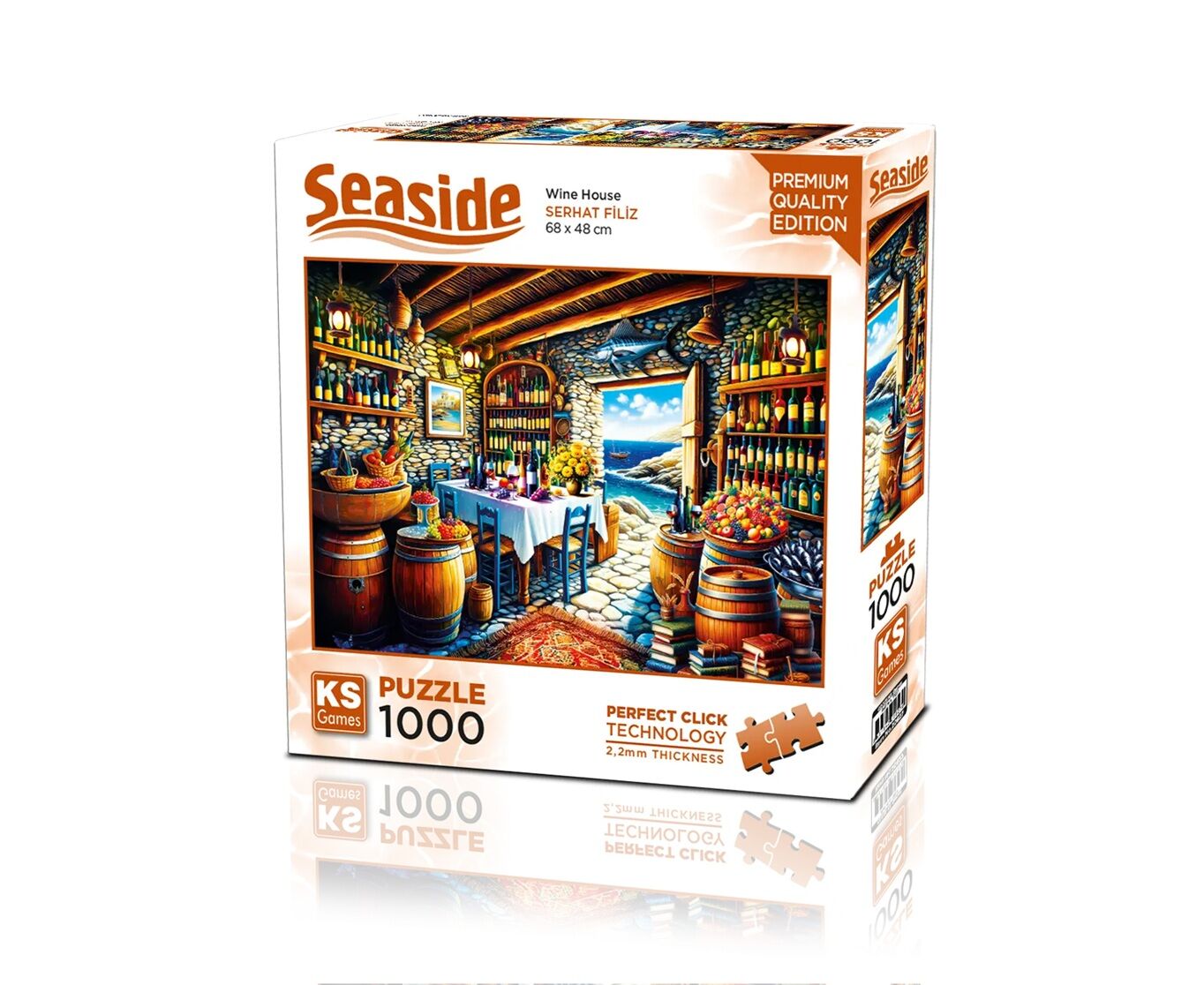 Ks Games Puzzle 1000 Wine House