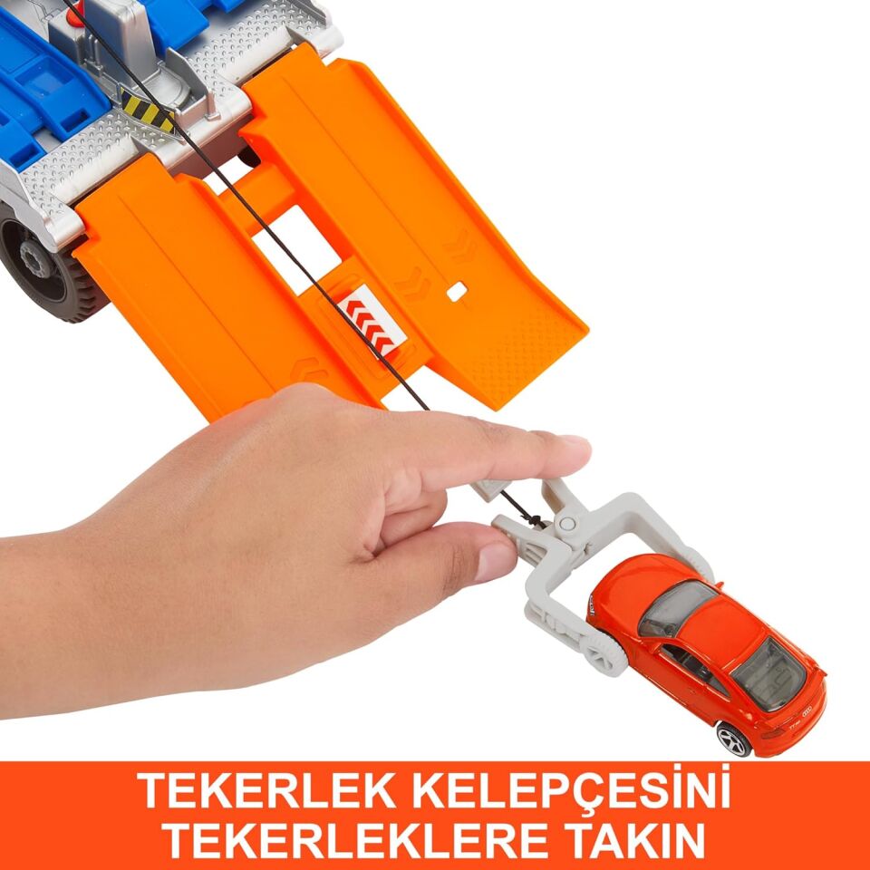 Mtl Matchbox Aksiyon Sürücüleri Çekici ve Tamir Kamyonu