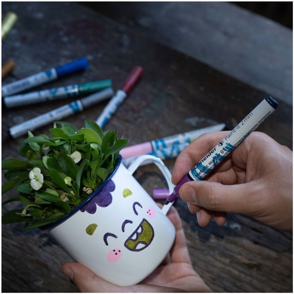 Schneider Metalik Marker 011 2 Mm Mavi