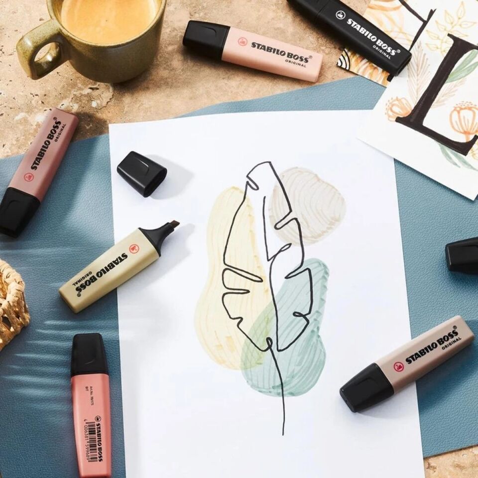 Stabilo Boss Naturecolors Siyah