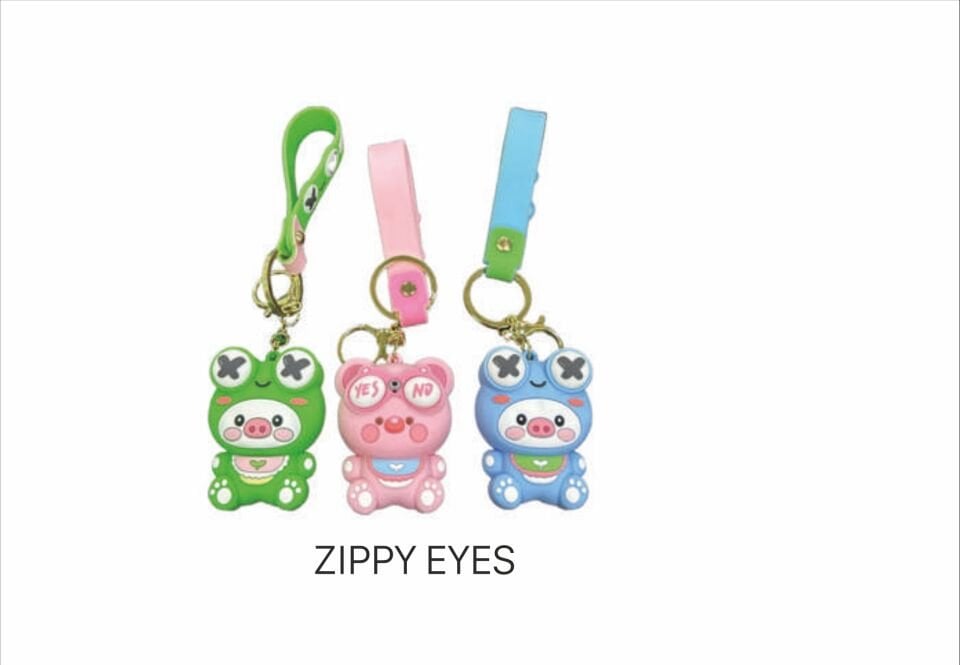 Gıpta Zippy Eyes Silikon Anahtarlık