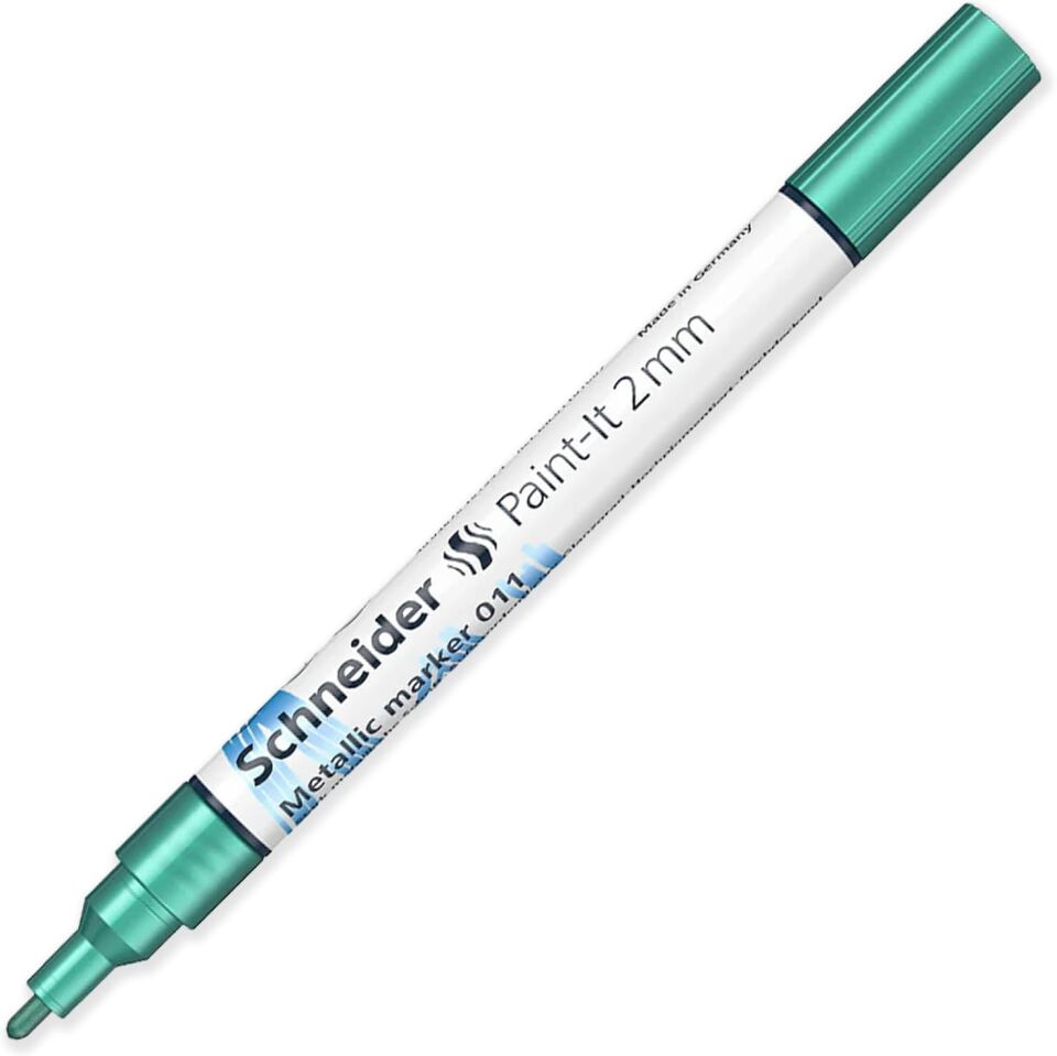 Schneider Metalik Marker 011 2 Mm Yeşil