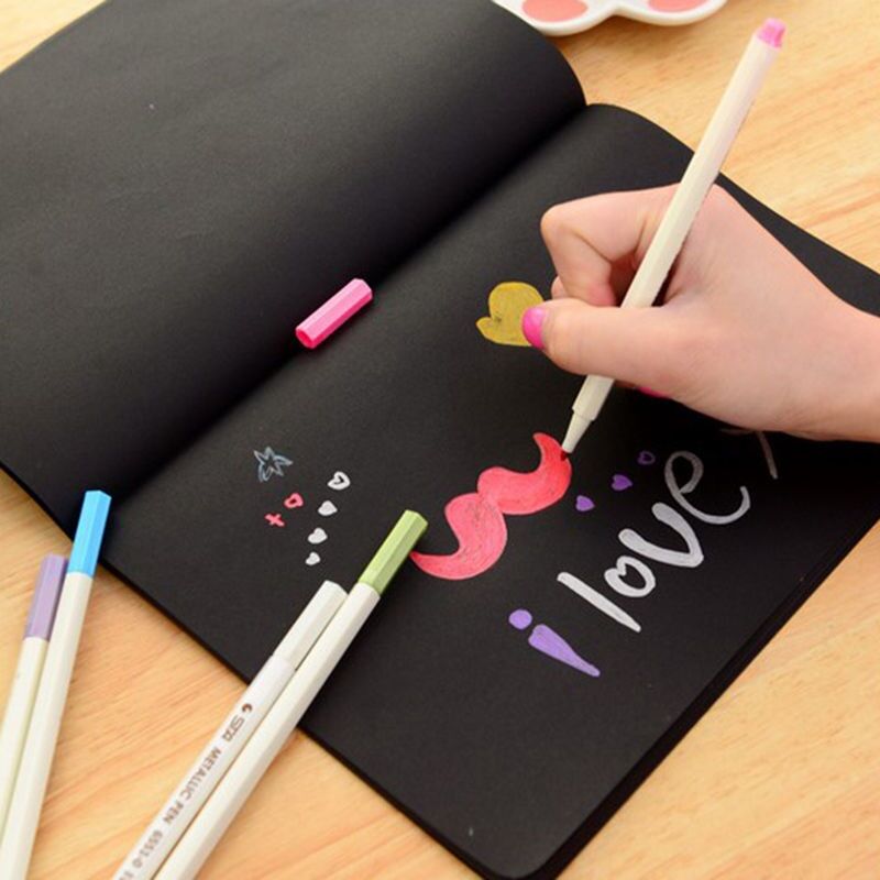 Taros Unick Color A4 Siyah Sayfalı Defter