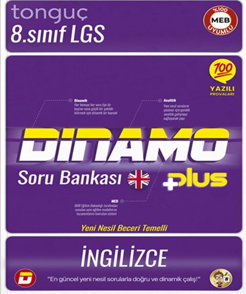 Tonguç 8 İngilizce Dinamo Soru Bankası