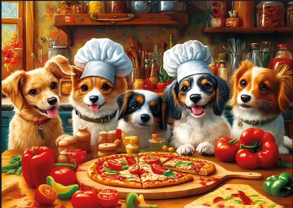 Ks Games Chef Dogs 100 Parça Puzzle
