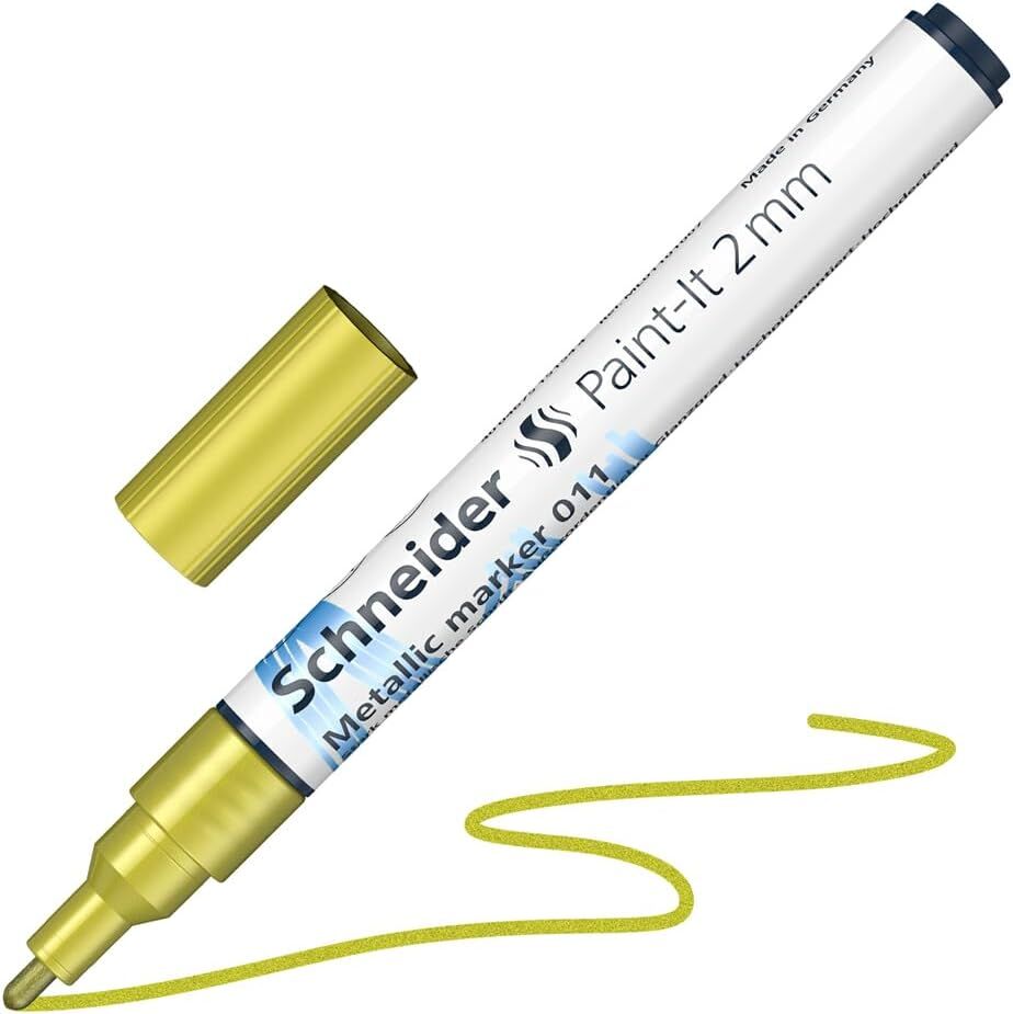 Schneider Metalik Marker 011 2 Mm Sarı