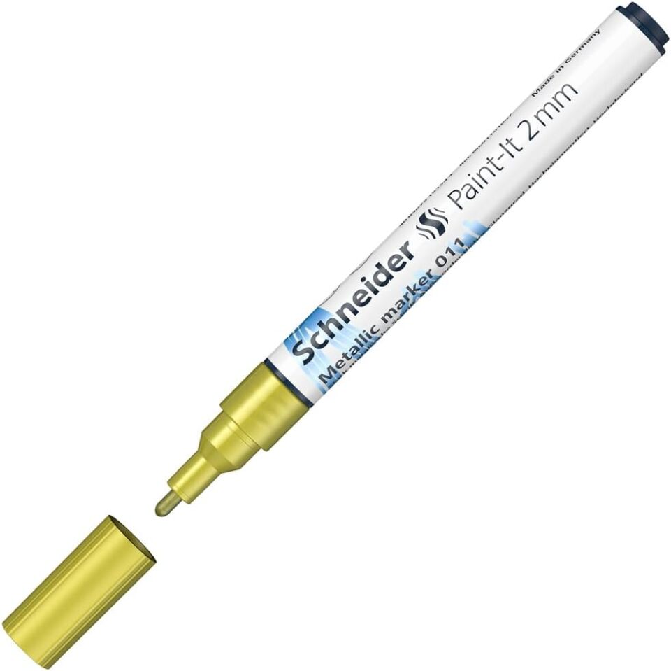 Schneider Metalik Marker 011 2 Mm Sarı