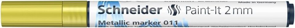 Schneider Metalik Marker 011 2 Mm Sarı