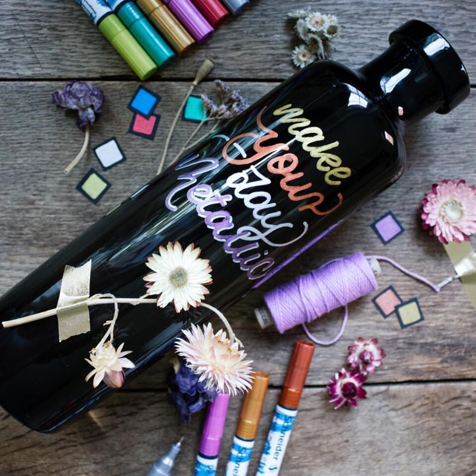 Schneider Metalik Marker 011 2 Mm Sarı