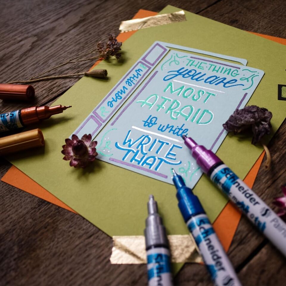 Schneider Metalik Marker 011 2 Mm Sarı